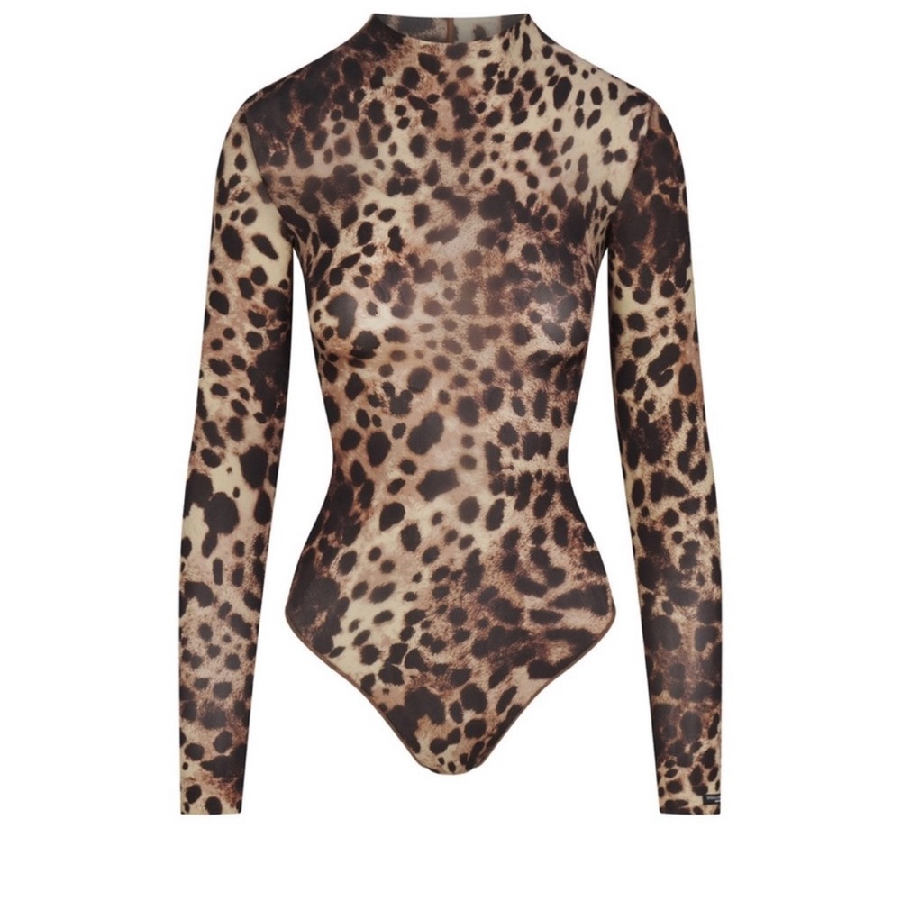 New, unopened skims x dolce&gabbana sheer bodysuit. Limited edition